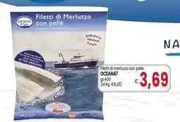 Famila Filetti di merluzzo con pelle offerta
