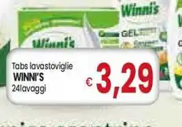 Famila Tabs Lavastoviglie Winni’s offerta