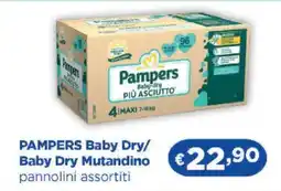 Acqua & Sapone PAMPERS Baby-Dry Baby-Dry Mutandino offerta