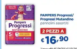Acqua & Sapone PAMPERS Progressi Progressi Mutandino offerta