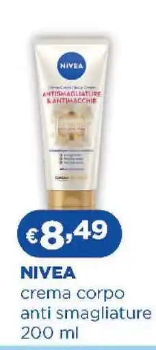Acqua & Sapone NIVEA crema corpo anti smagliature offerta