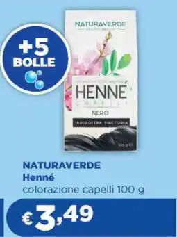Acqua & Sapone NATURAVERDE Hennè offerta