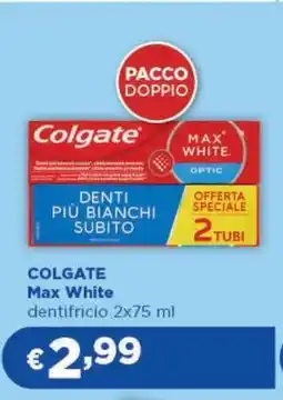Acqua & Sapone Colgate Max White offerta