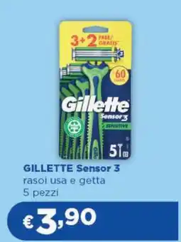 Acqua & Sapone GILLETTE Sensor 3 offerta