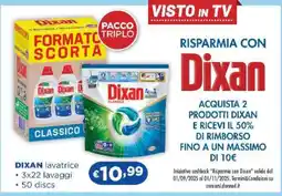 Acqua & Sapone Dixan lavatrice offerta
