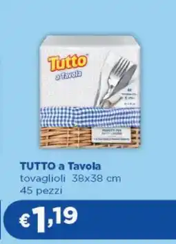 Acqua & Sapone TUTTO a Tavola offerta
