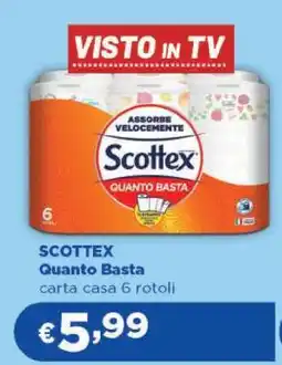 Acqua & Sapone Scottex Quanto Basta offerta