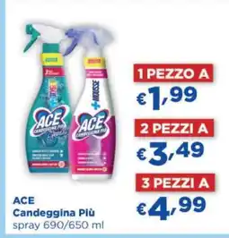 Acqua & Sapone ACE Candeggina più offerta