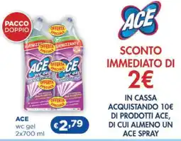 Acqua & Sapone ACE wc gel 2x700 ml offerta