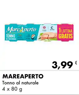 Iper Tosano MAREAPERTO Tonno al naturale offerta