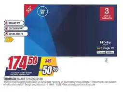Trony THOMSON SMART TV 55UG4S14W offerta