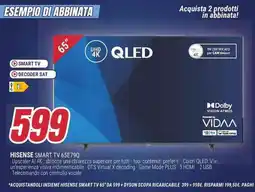 Trony HISENSE SMART TV 65E79Q offerta