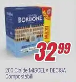 Trony 200 Cialde MISCELA DECISA Compostabili offerta