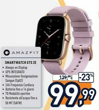 Unieuro Smartwatch gts 2e offerta
