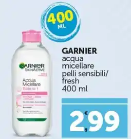 Amato Point GARNIER acqua micellare pelli sensibili/ fresh offerta