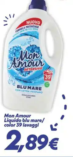 Iper Super Conveniente Mon Amour Liquido blu mare/ color 39 lavaggi offerta