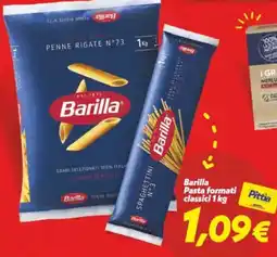 Iper Super Conveniente Barilla Pasta formati classici offerta