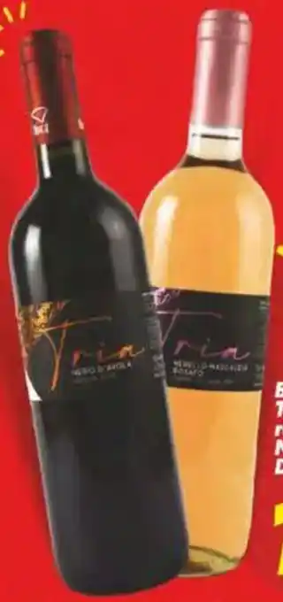 Iper Super Conveniente Birgi Tria Nerello Mascalese rose-Inzolia I.G.P/ Nero d'Avola-Grillo D.O.C offerta