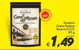 Iper Super Conveniente Soresina Grana Padano Riserva D.O.P. offerta