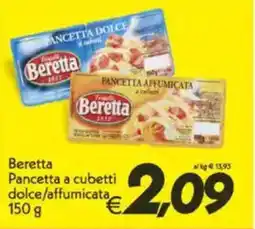Iper Super Conveniente Beretta Pancetta a cubetti dolce/affumicata offerta