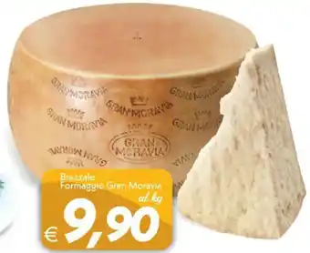 Iper Super Conveniente Brazzale Formaggio Gran Moravia offerta