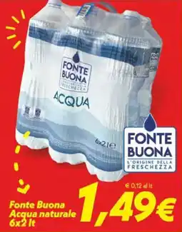 Iper Super Conveniente Fonte Buona Acqua naturale offerta