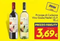 Iper Super Conveniente Principe di Corleone Vino Giada/Narké I.G.P. offerta