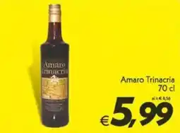 Iper Super Conveniente Amaro Trinacria offerta
