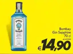 Iper Super Conveniente Bombay Gin Sapphire offerta