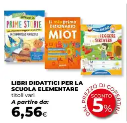 Extracoop Libri didattici per la scuola elementare offerta