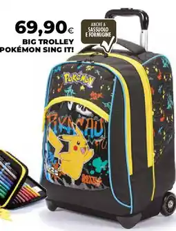 Extracoop Big trolley pokémon sing it! offerta