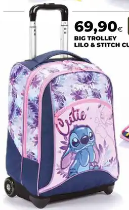 Extracoop Big trolley lilo & stitch cutie offerta