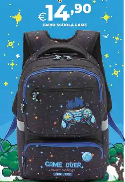 Extracoop Zaino scuola game offerta