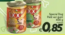 Iper Super Conveniente Special Dog Patè vari gusti offerta
