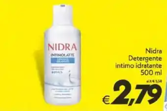 Iper Super Conveniente Nidra Detergente intimo idratante offerta