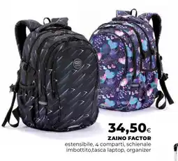 Extracoop Zaino factor offerta