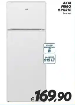 Iper Super Conveniente Akai frigo 2 porte offerta