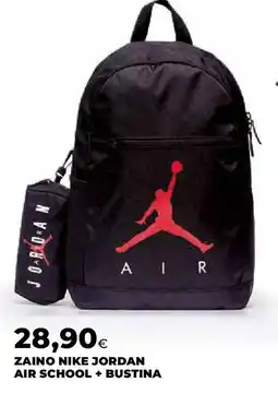 Extracoop Zaino nike jordan air school + bustina offerta