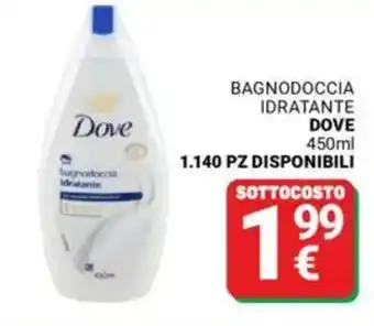 Supermercati Gulliver Bagnodoccia idratante DOVE offerta