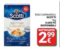 Supermercati Gulliver Riso carnaroli SCOTTI offerta