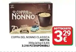 Supermercati Gulliver Coppa del nonno classica MOTTA offerta
