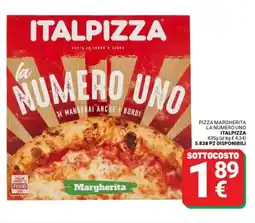 Supermercati Gulliver Pizza margherita la numero uno ITALPIZZA offerta