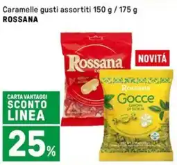 Iper La Grande Caramelle gusti assortiti ROSSANA offerta