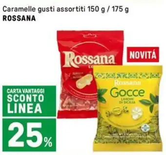Iper La Grande Caramelle gusti assortiti ROSSANA offerta