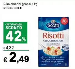 Iper La Grande Riso chicchi grossi RISO SCOTTI offerta