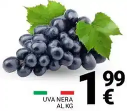 Supermercati Gulliver Uva nera offerta
