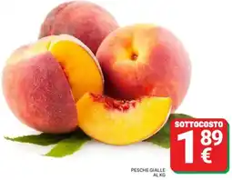 Supermercati Gulliver Pesche gialle offerta
