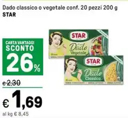 Iper La Grande Dado classico o vegetale STAR offerta