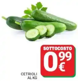 Supermercati Gulliver Cetrioli offerta