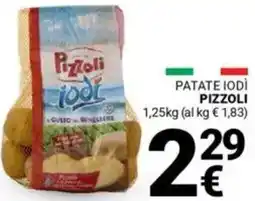 Supermercati Gulliver Patate iodì PIZZOLI offerta